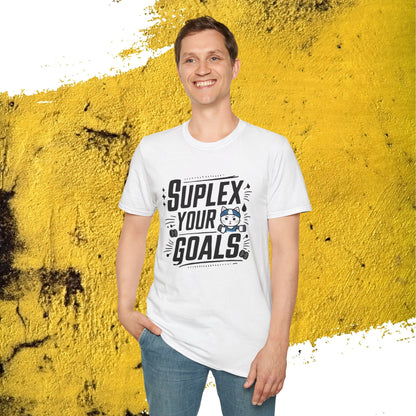 Suplex Your Goals Cotton Men Tshirt