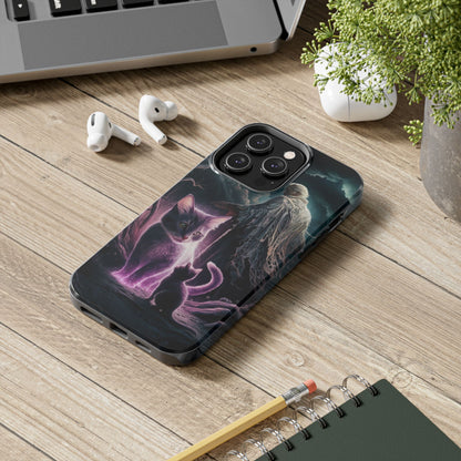 Meowmoirs Wireless Charging Support Tough Case