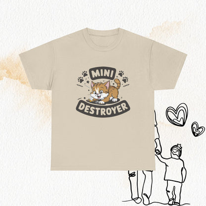 Mini Destroyer Unisex Cotton T-Shirt