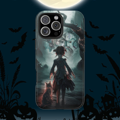 Feline Festivities Wireless Charging Support Tough Case.