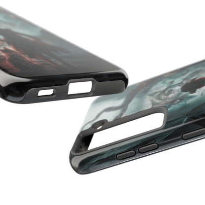 Feline Festivities Wireless Charging Support Tough Case.