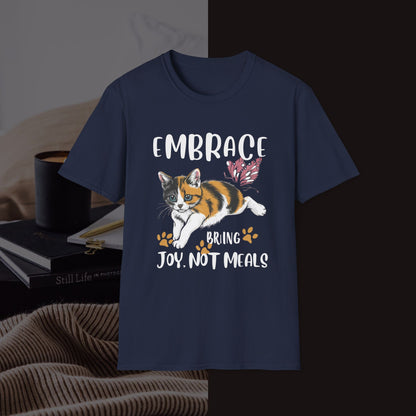 Embark Bring Joy Not Food Cotton Men Tshirt