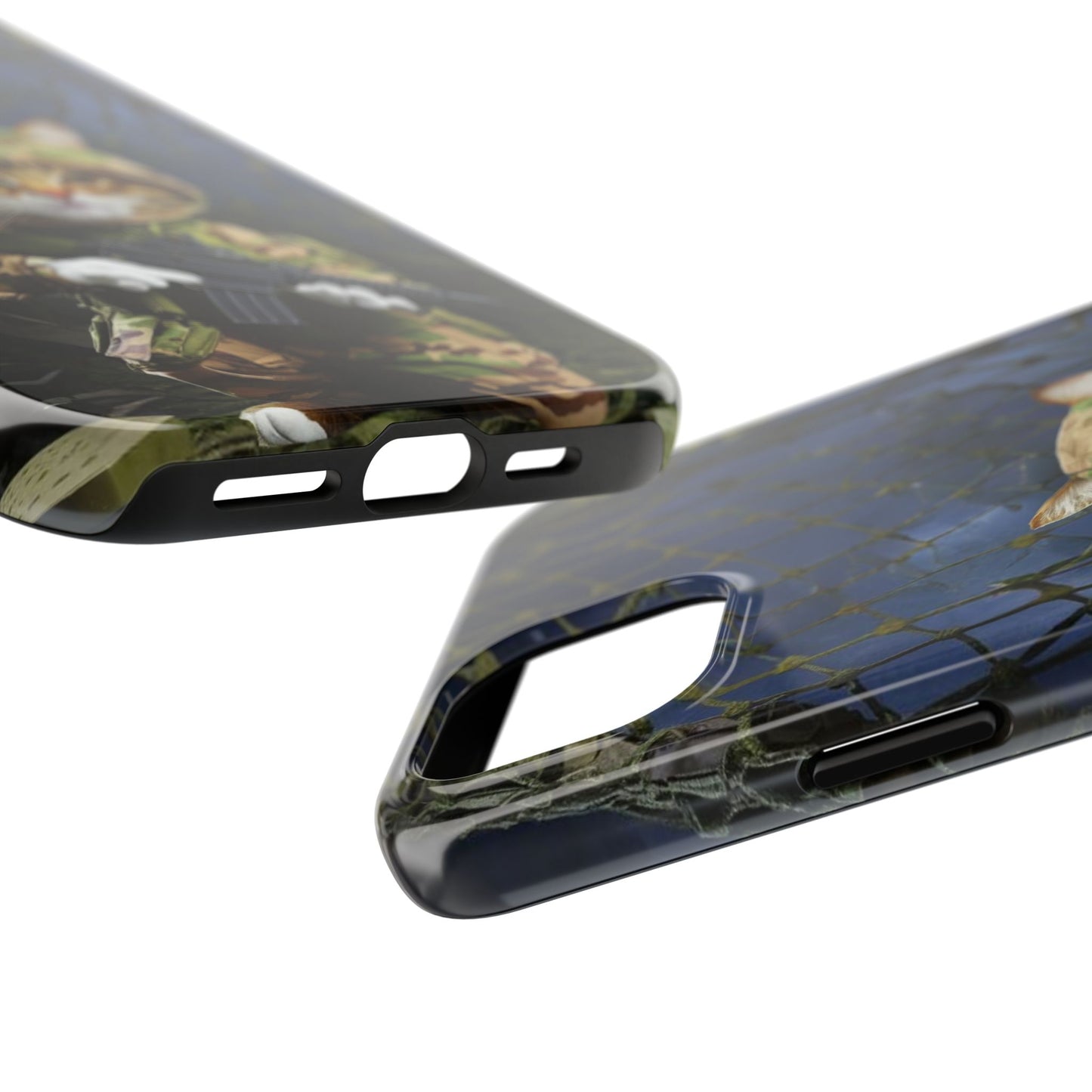 Meowter Armor Wireless Charging Support Tough Case