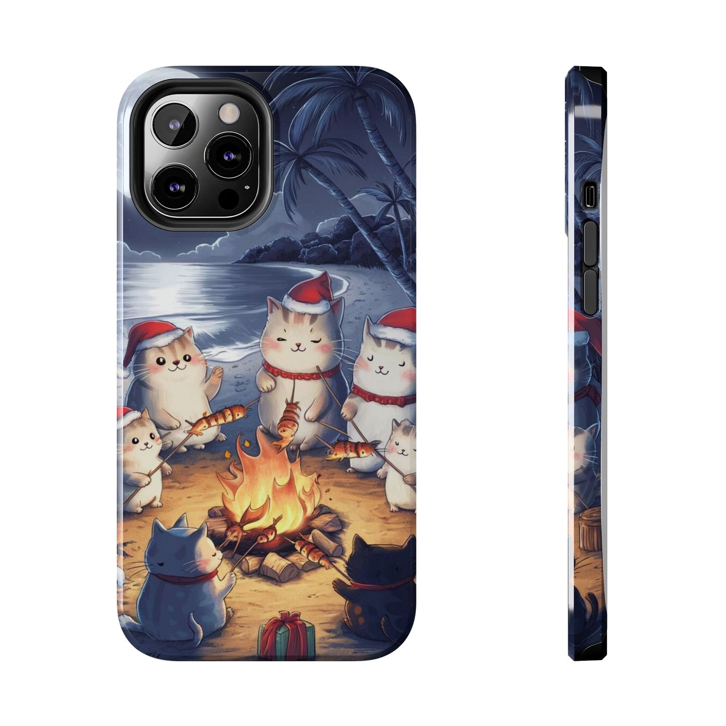 Meowmas Magic Wireless Charging Support Tough Case