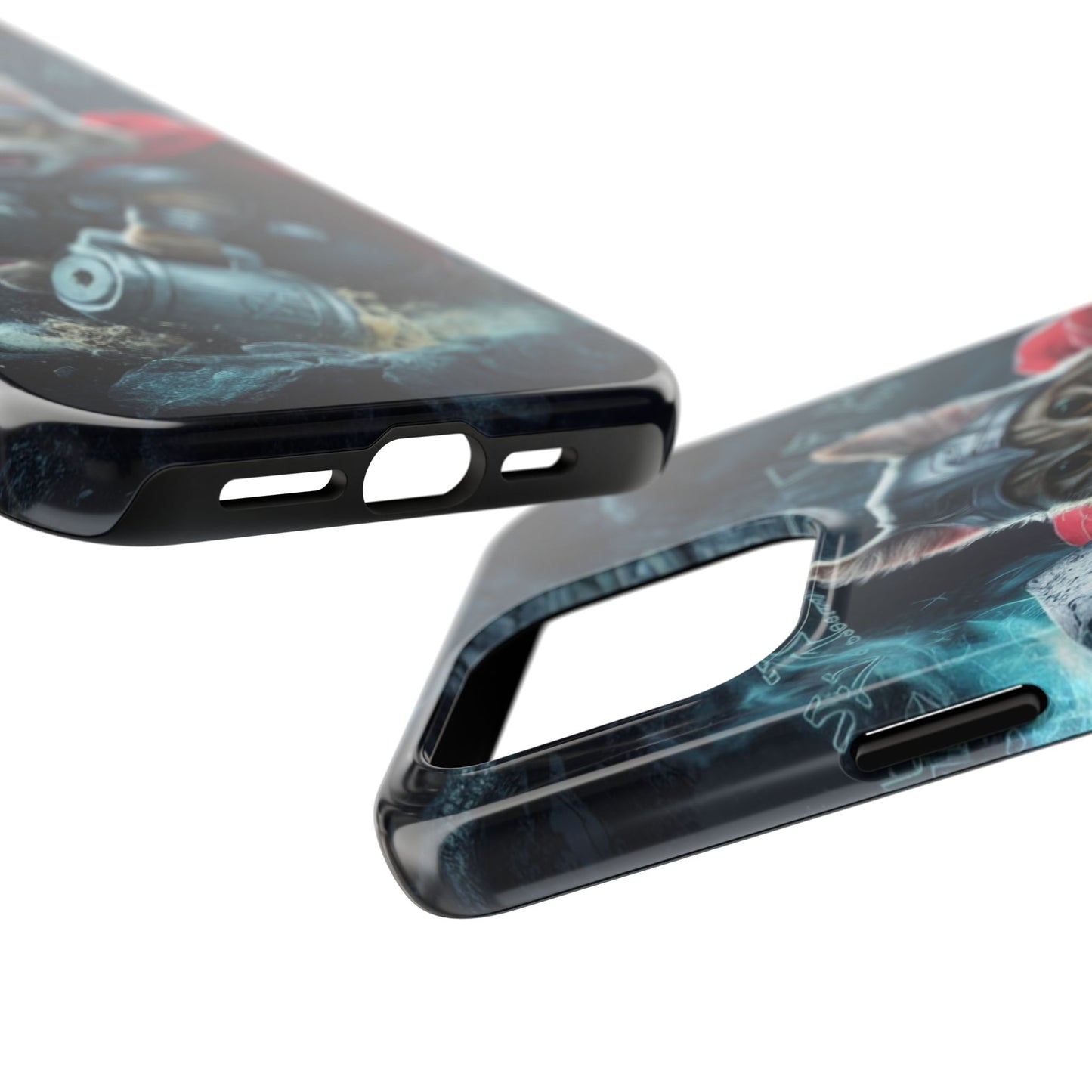 Meow Mjolnir Wireless Charging Support Tough Case