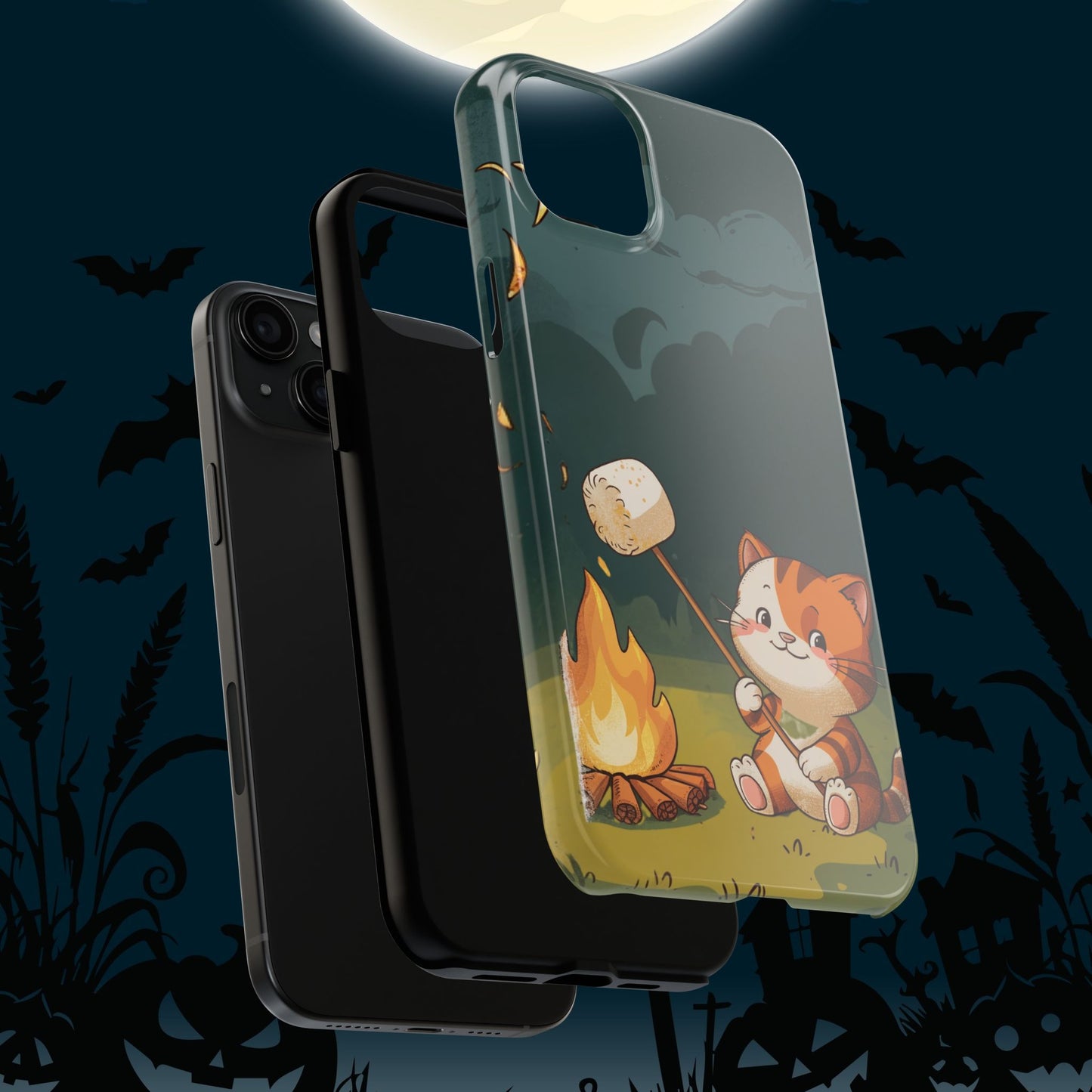 S'meowggy Wireless Charging Support Tough Case.