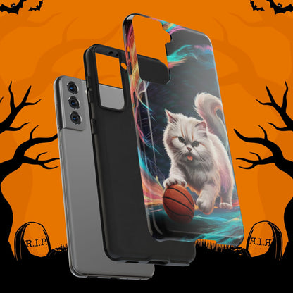 Meowble Dribble Wireless Charging Support Tough Case.