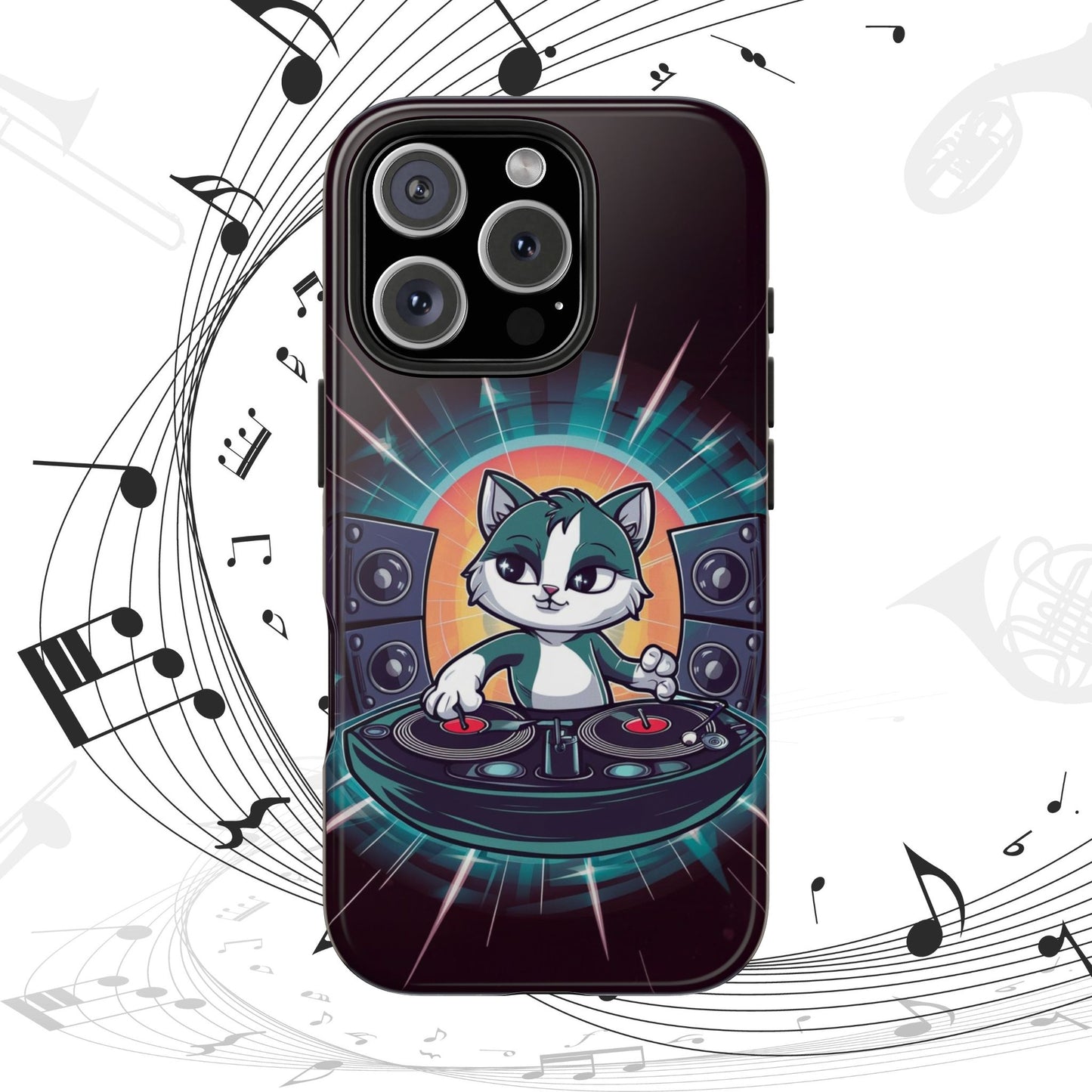 Beat Box Wireless Charging Support Tough Case