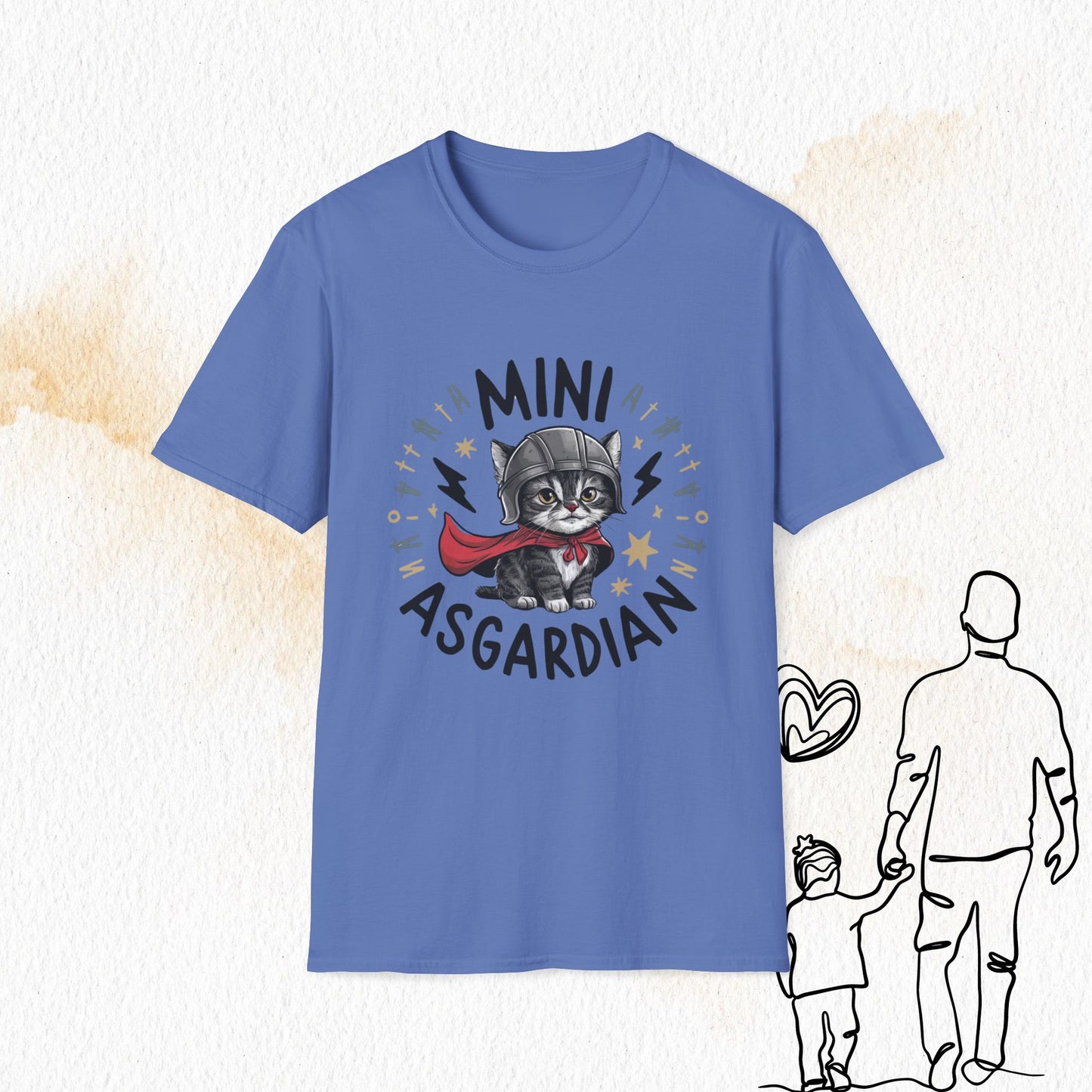 Mini Asgardian Cotton Men T-Shirt