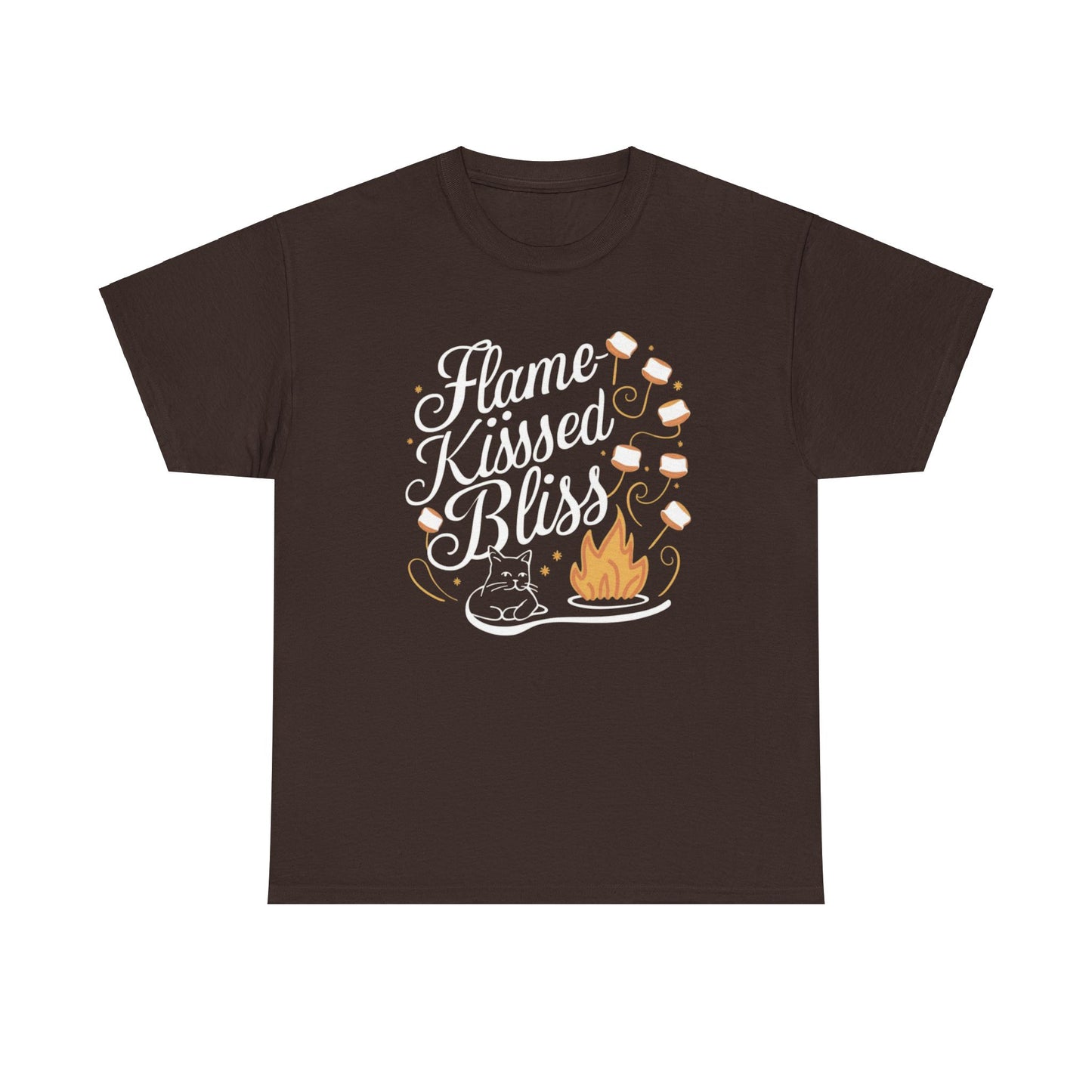 Flame Kiss Bliss Cotton T-Shirt
