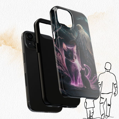 Meowmoirs Wireless Charging Support Tough Case