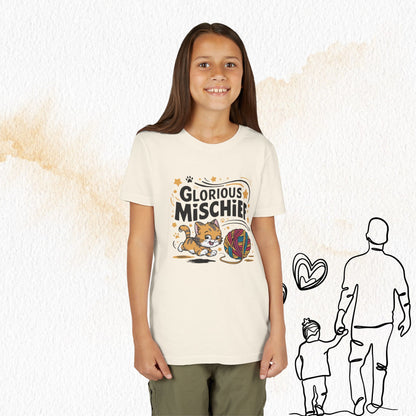 Glorious Mischief  Youth Heavy Cotton T-Shirt