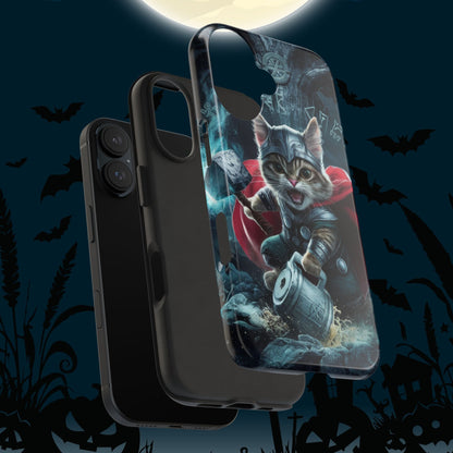 Meow Mjolnir Wireless Charging Support Tough Case