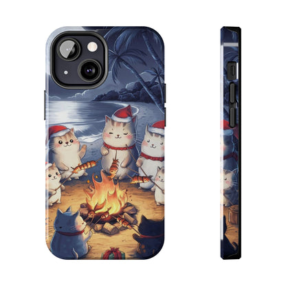 Meowmas Magic Wireless Charging Support Tough Case