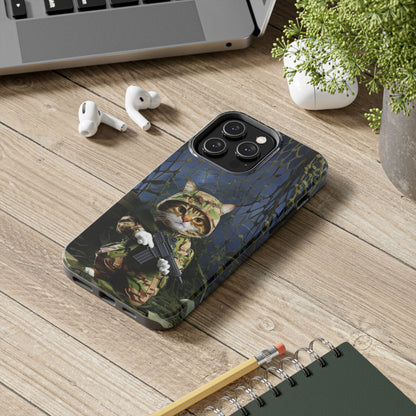 Meowter Armor Wireless Charging Support Tough Case