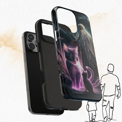 Meowmoirs Wireless Charging Support Tough Case
