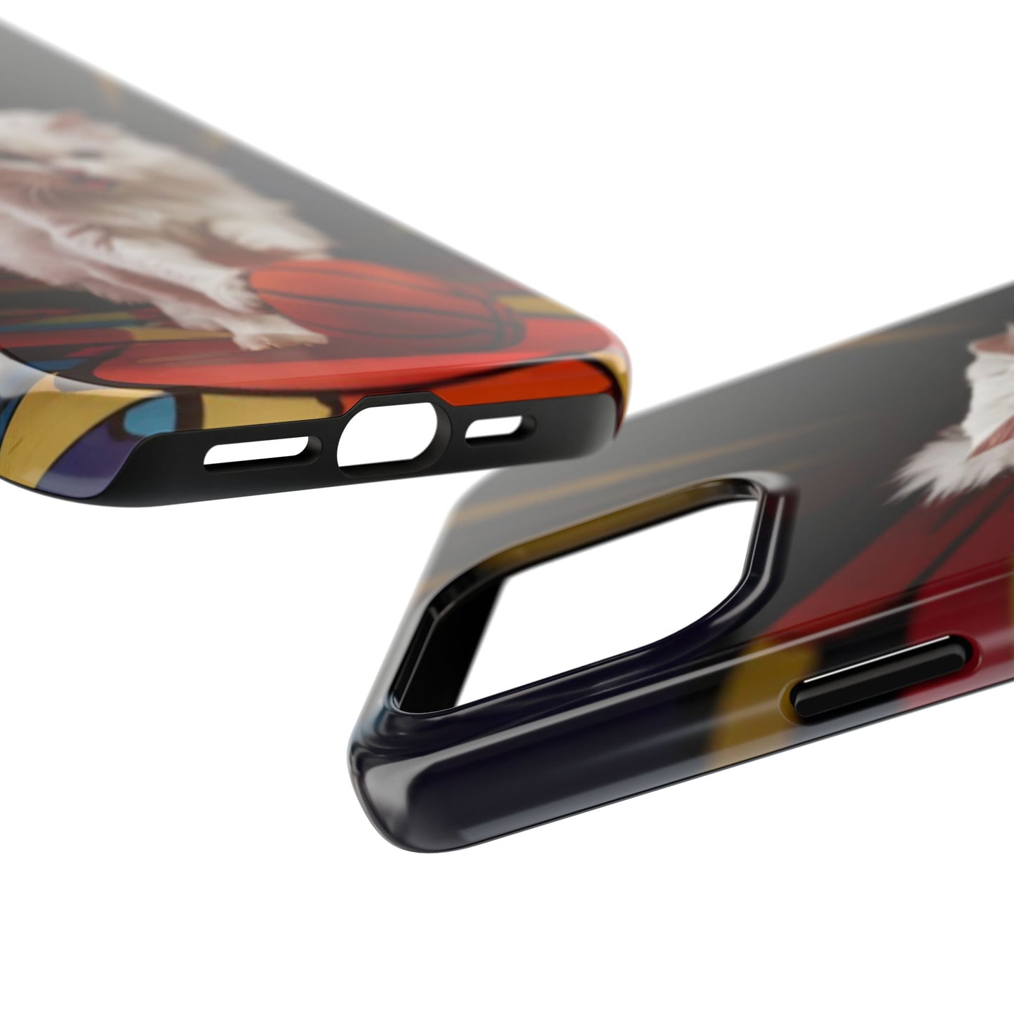 Alley-Oop Meow Wireless Charging Support Tough Case.