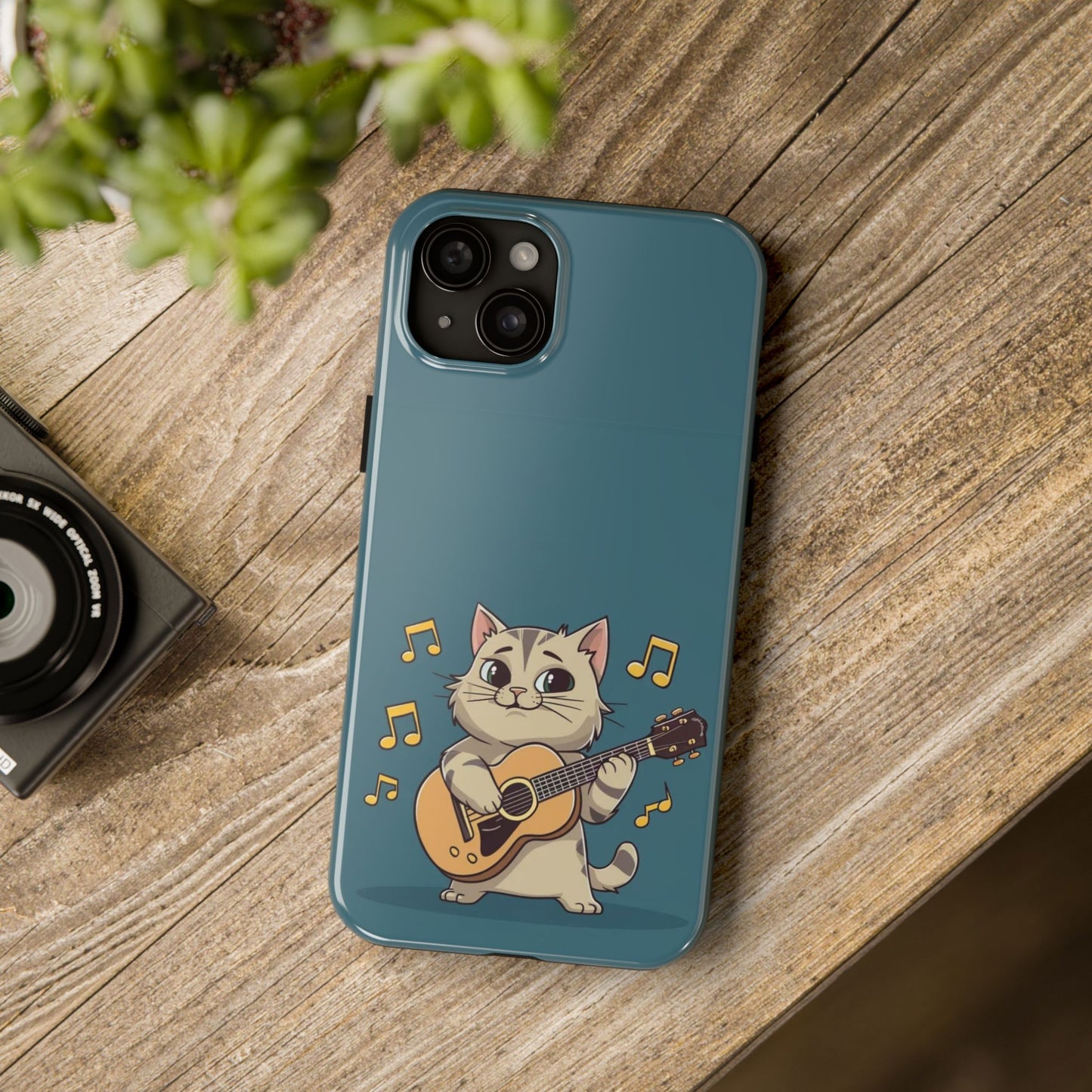 Tuneful Treasures Wireless Charging Support Tough Case.