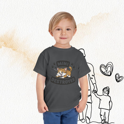 Mini Destroyer Toddler Cotton T-Shirt