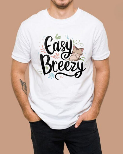 Easy Breezy Idiom Cotton Tshirt