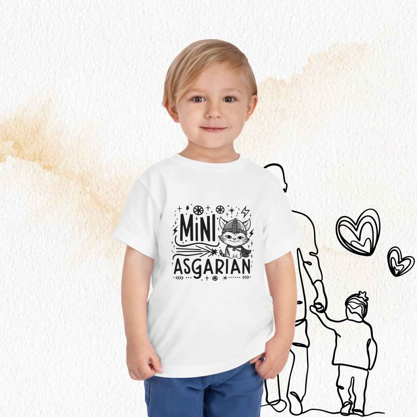 Mini Asgardian Toddler Cotton T-Shirt