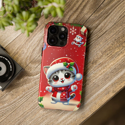 Purrfect Wishes Wireless Charging Support Tough Case