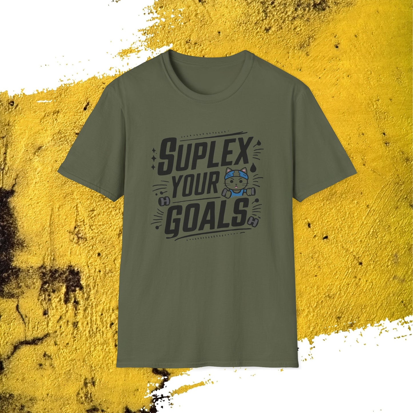 Suplex Your Goals Cotton Men Tshirt