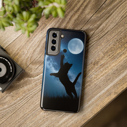 Cattastic Courtside Wireless Charging Support Tough Case.
