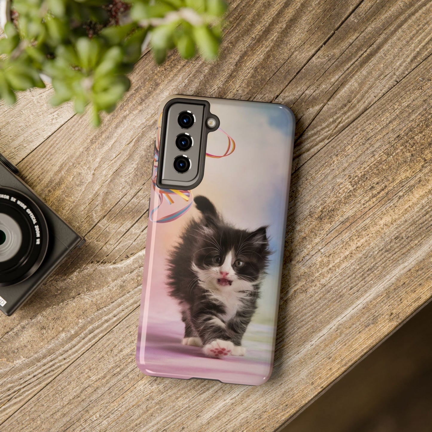 Meowjesty Wireless Charging Support Tough Case