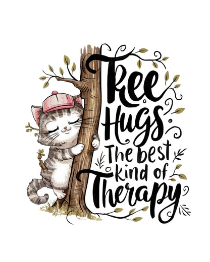 Tree Hugs Best Kind of Therapy T-Shirt
