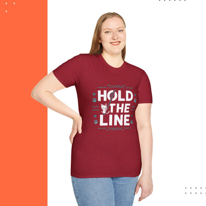Hold The Line Cotton Tee