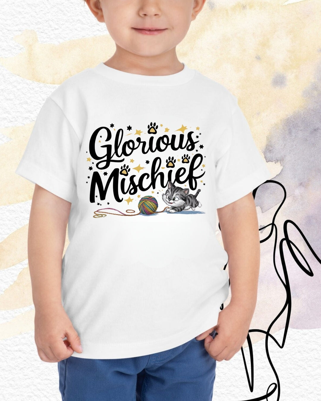 Glorious Mischief Youth Heavy Cotton T-Shirt