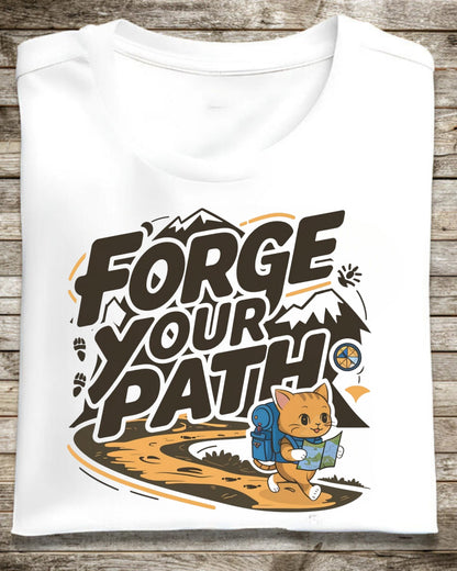 Forge Your Path  Unisex Softstyle Travel Lover Cotton T-Shirts