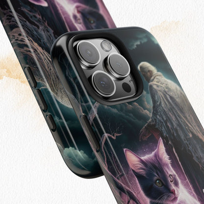 Meowmoirs Wireless Charging Support Tough Case