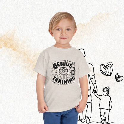 Genius In Training Toddler Cotton T-Shirt