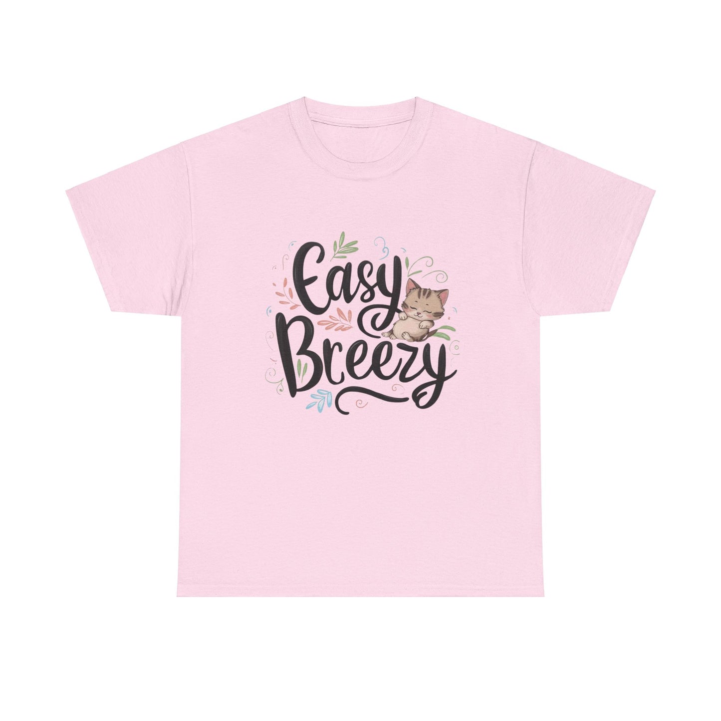 Easy Breezy Idiom Cotton T-Shirt