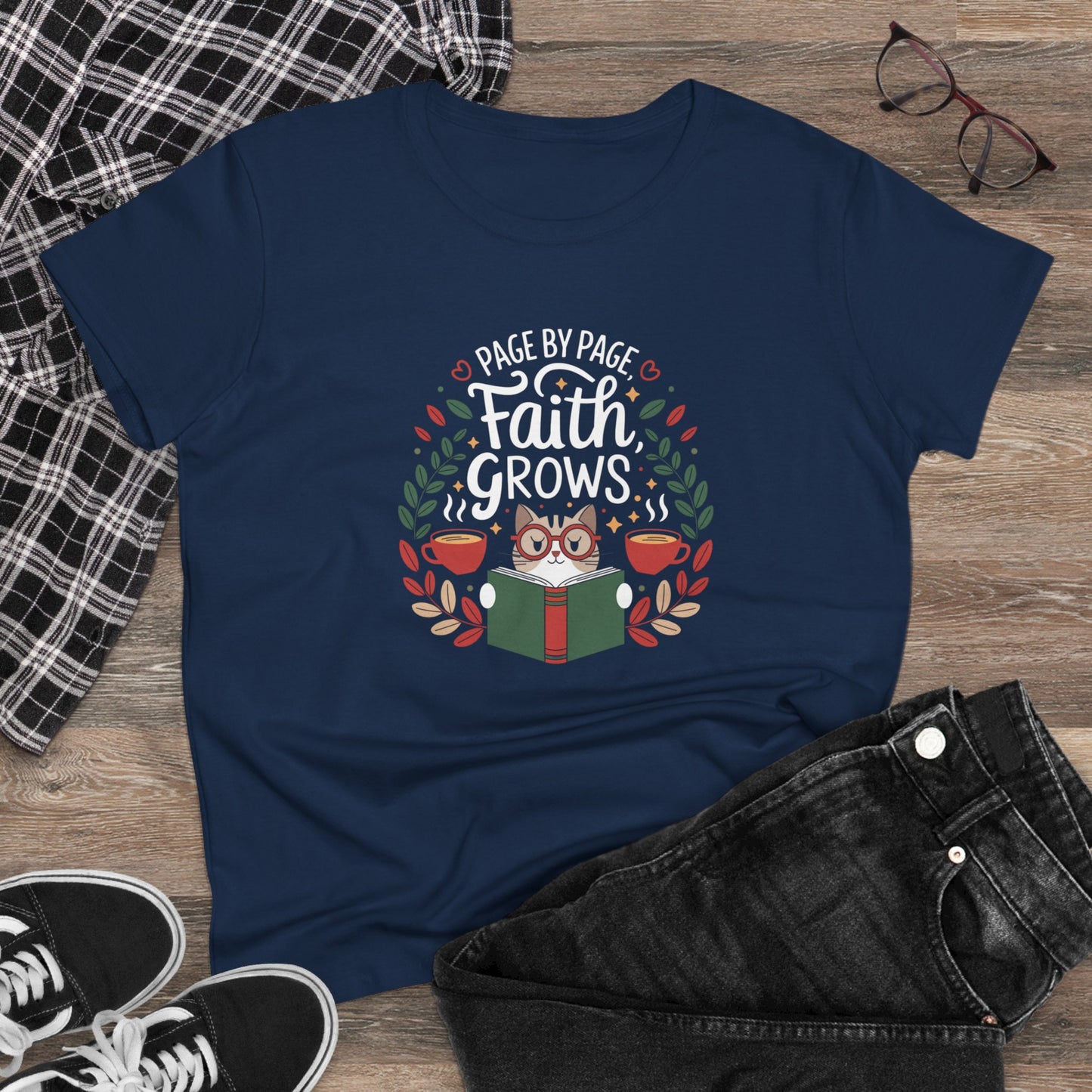 Faith Reflections Women Cotton Tshirt