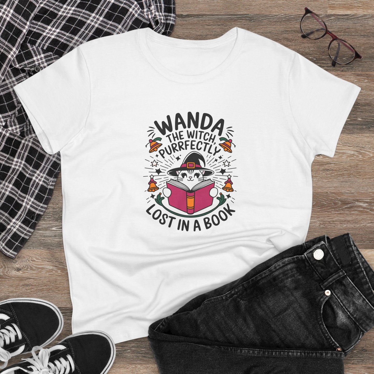 Wizard's Wand Women Cotton Tshirt