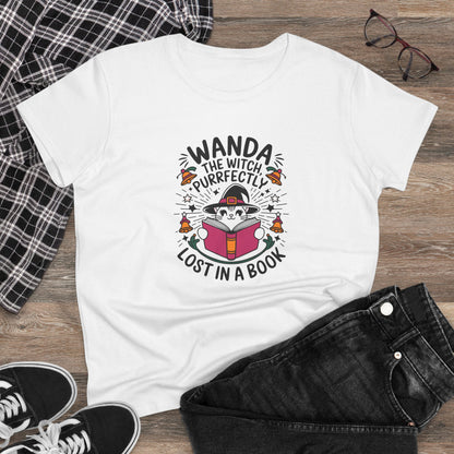 Wizard's Wand Women Cotton Tshirt