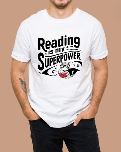 Book Lovers Reading Is My Superpower T-Shirt