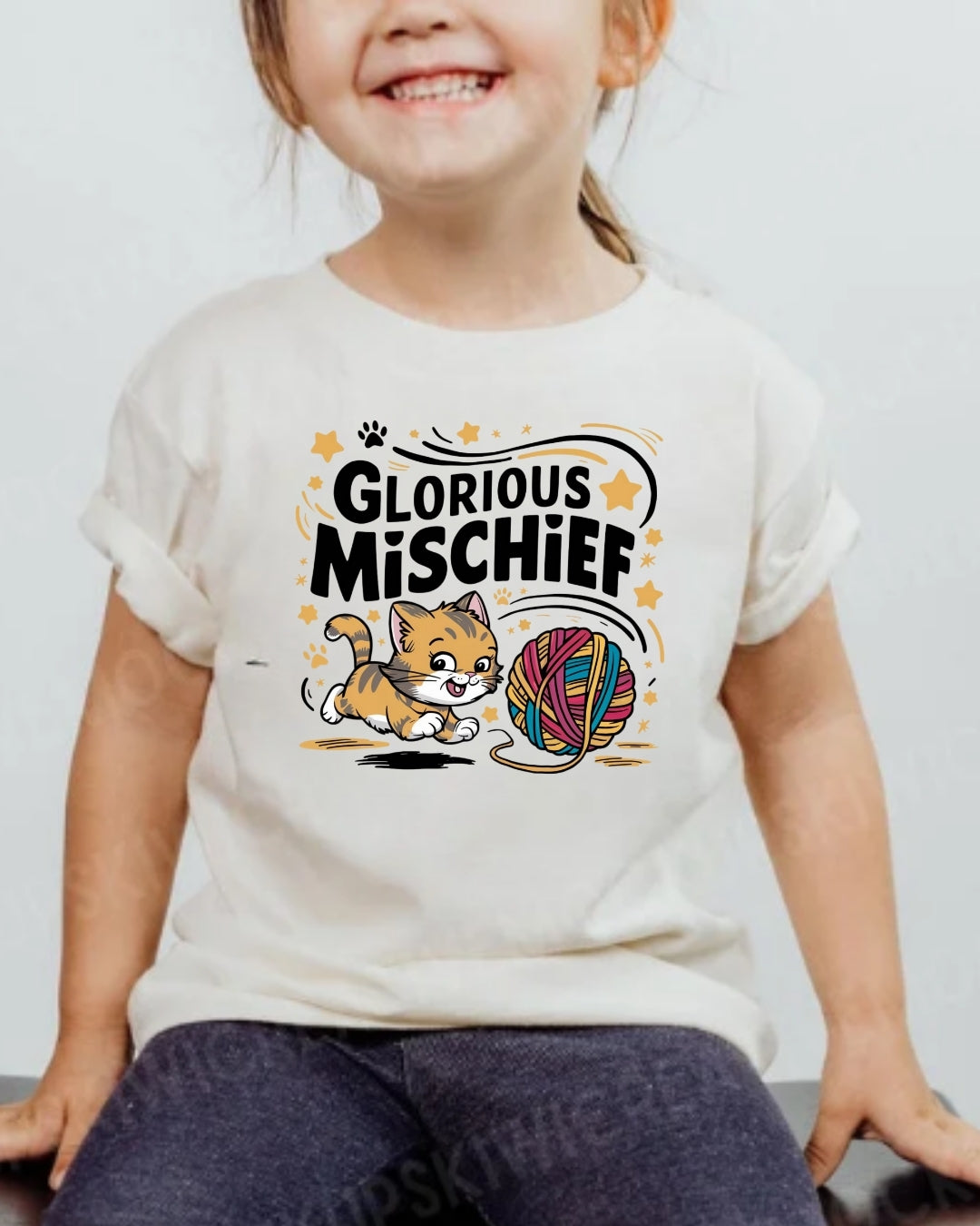 Glorious Mischief Kids Cotton T-Shirt