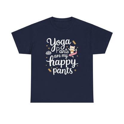 Yoga Pant Are Happy Pant Cotton T-Shirt