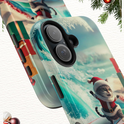 Meow Magic Wireless Charging Support Tough Case.