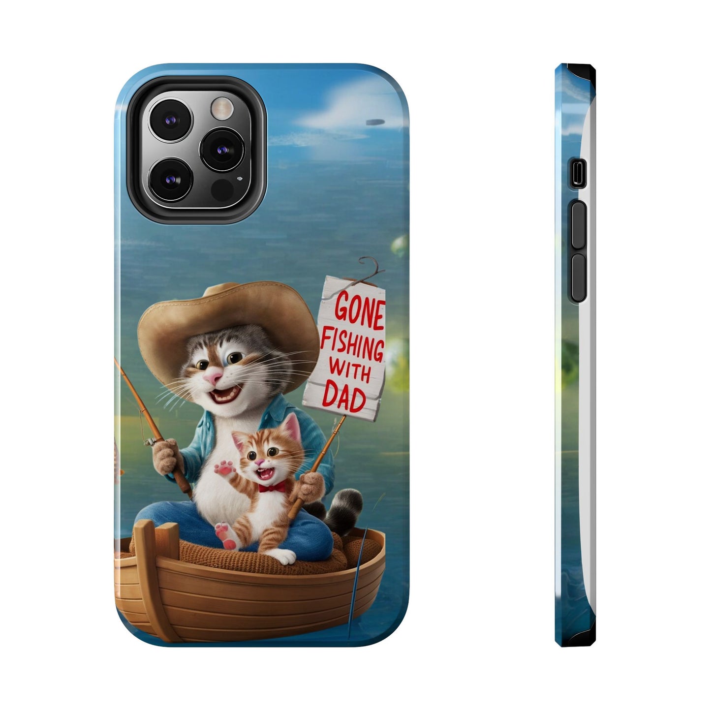Dadcat Defender Wireless Charging Support Tough Case