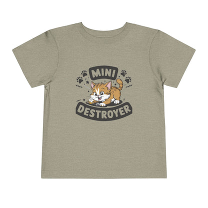 Mini Destroyer Toddler Cotton T-Shirt