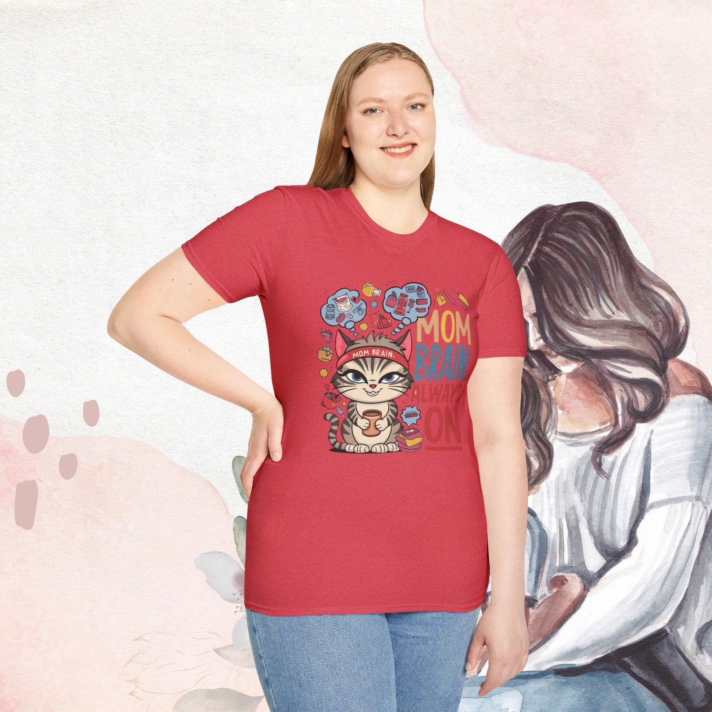 Mom Brain Cotton T-Shirt