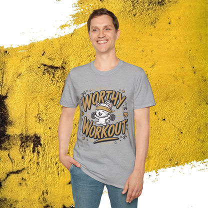 Worthy Workout Cotton Men Tee