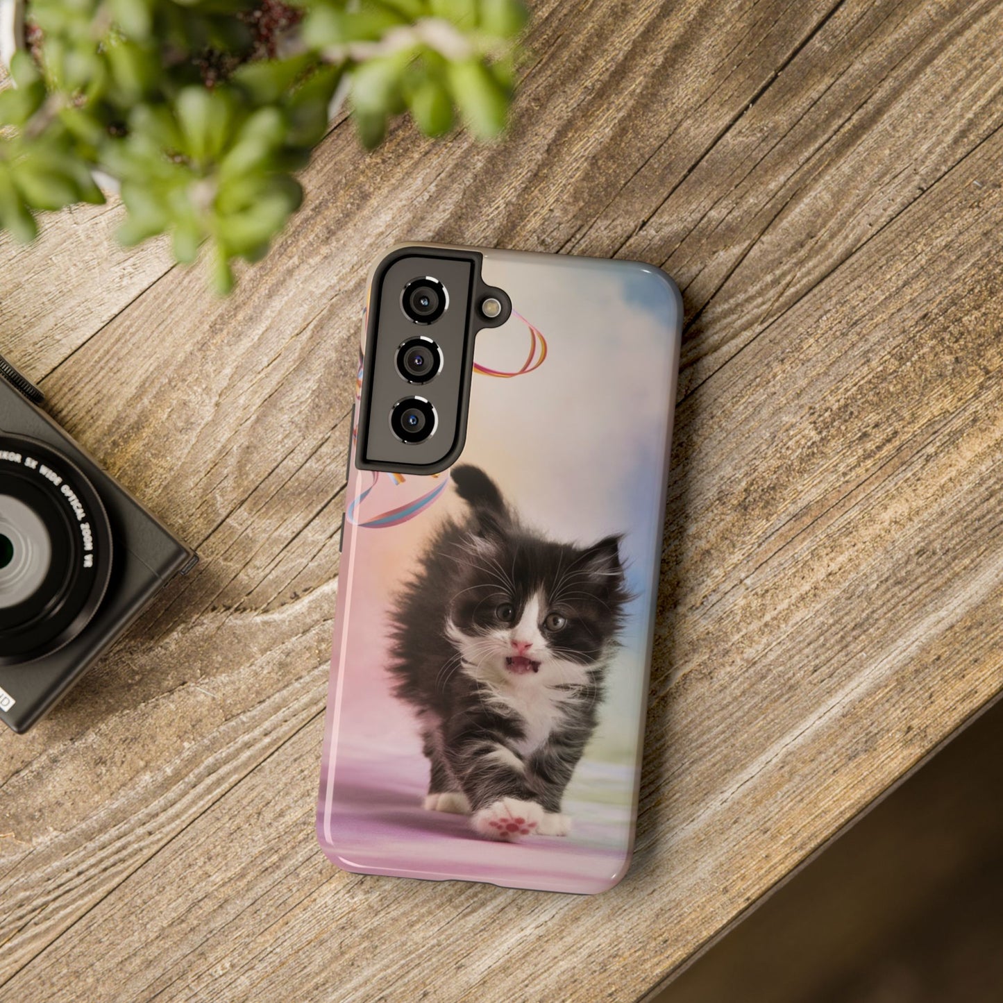 Meowjesty Wireless Charging Support Tough Case