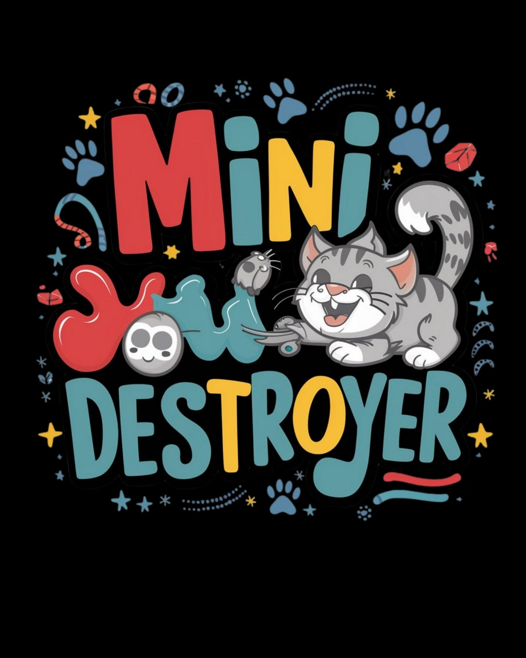 Mini Destroyer Kids Cotton T-Shirt