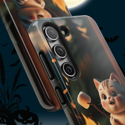 Meowstic Grip Wireless Charging Support Tough Case.